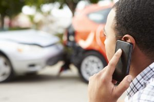 calling 911 after accident